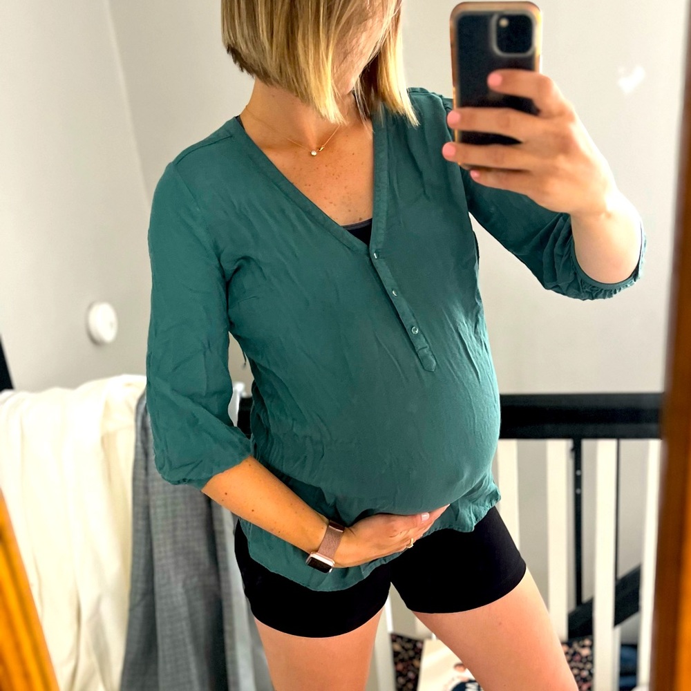 Maternity blouse